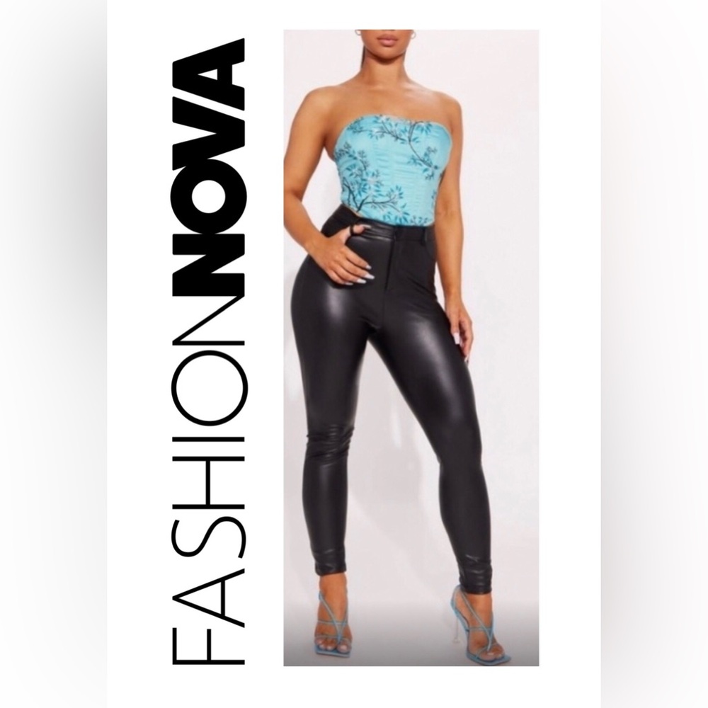 Elegant Blue Sheer and Silk Corset